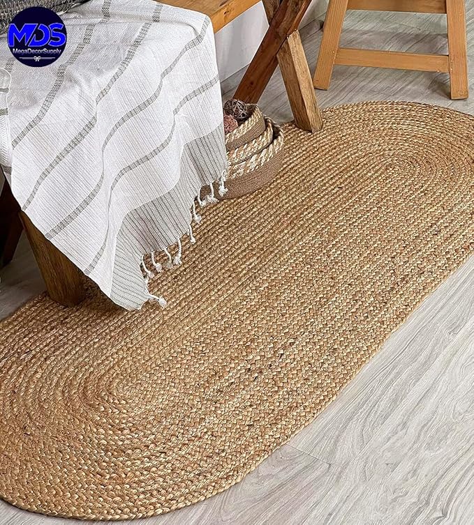 Oval Jute Rug