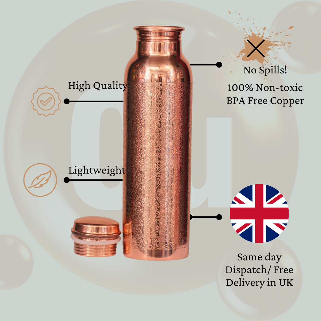 Copper Water Bottle