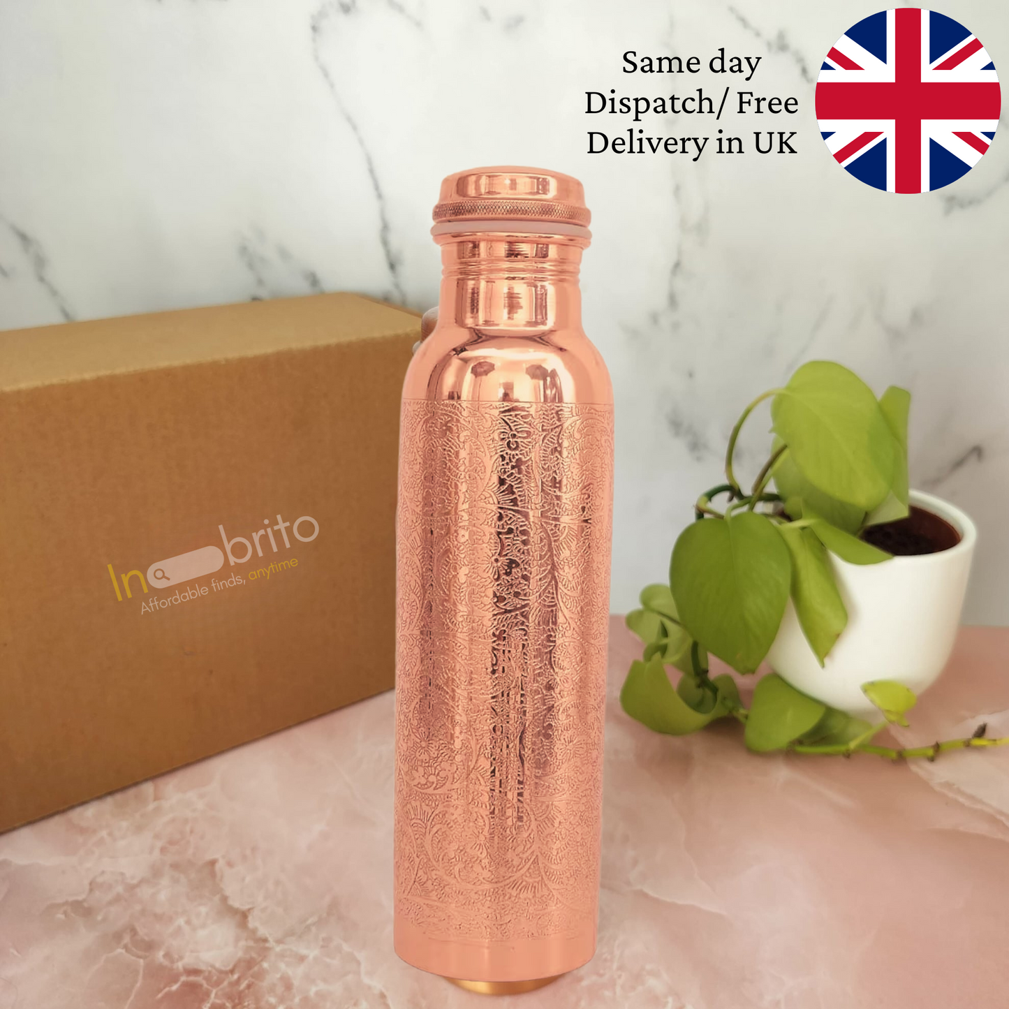 Copper Water Bottle