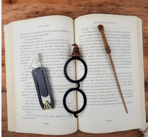 Harry Potter 3D Designed Theme Bookmarks (Set of 3 designs)