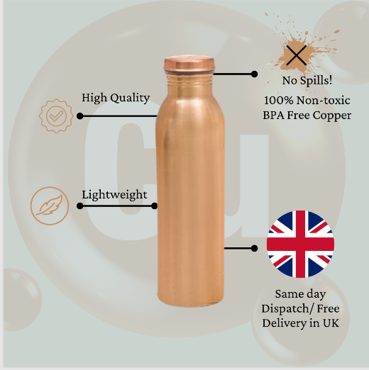 Copper Water Bottle