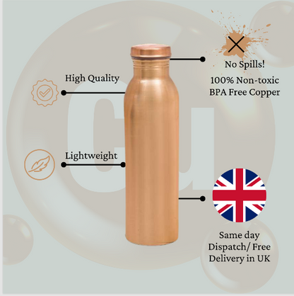 Copper Water Bottle